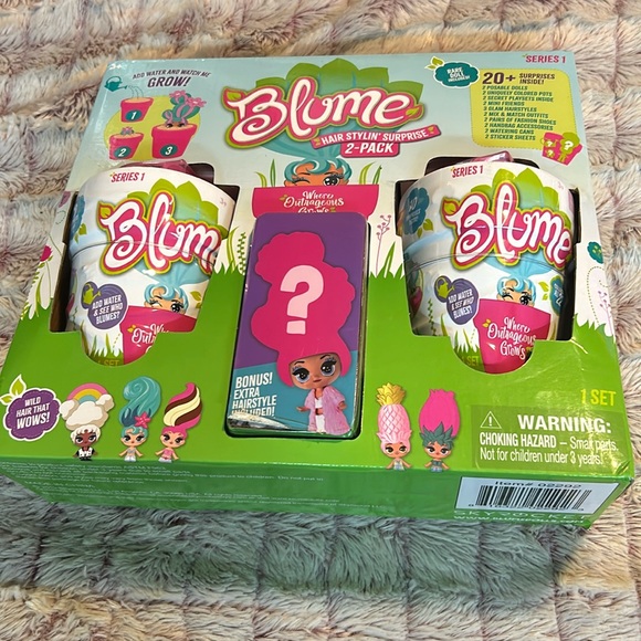 Blume Hair Style Surprise 2 -pack Add water and watch me grow !💖 - Picture 1 of 3